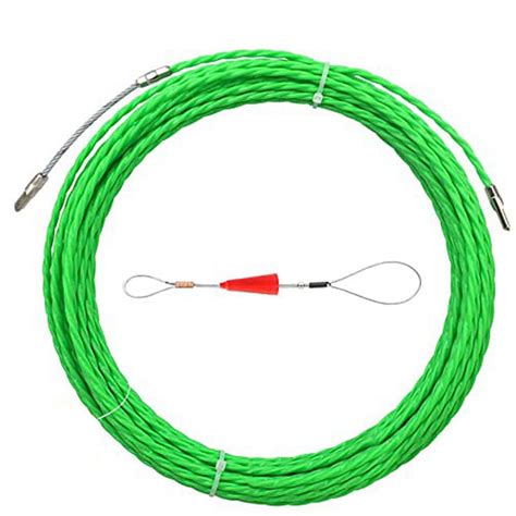 fish tape wire puller|33' Fiberglass Fish Tape Wire Puller .